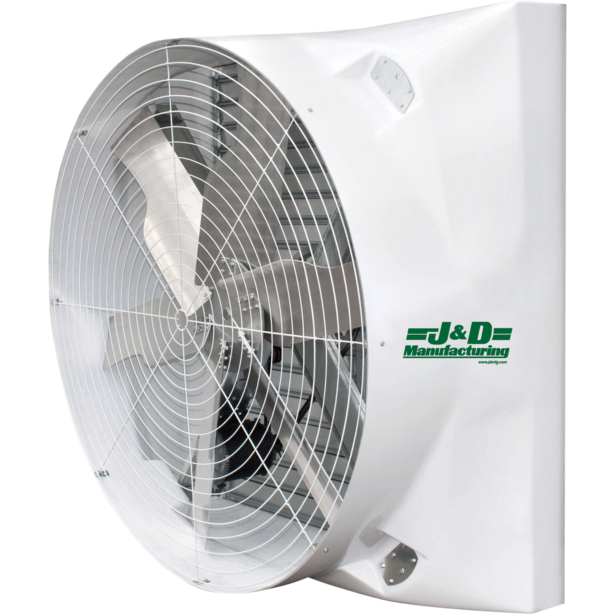 J&D Sales Exhaust Fan, 72in., 42,811 CFM, 3 HP, 115/230V, Model# VMSA72A5N31